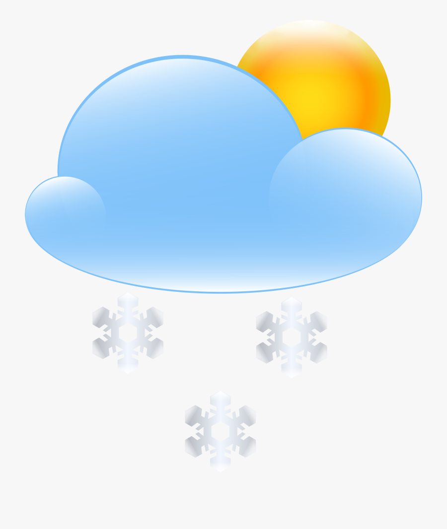 Sun Cloud And Icon, Transparent Clipart