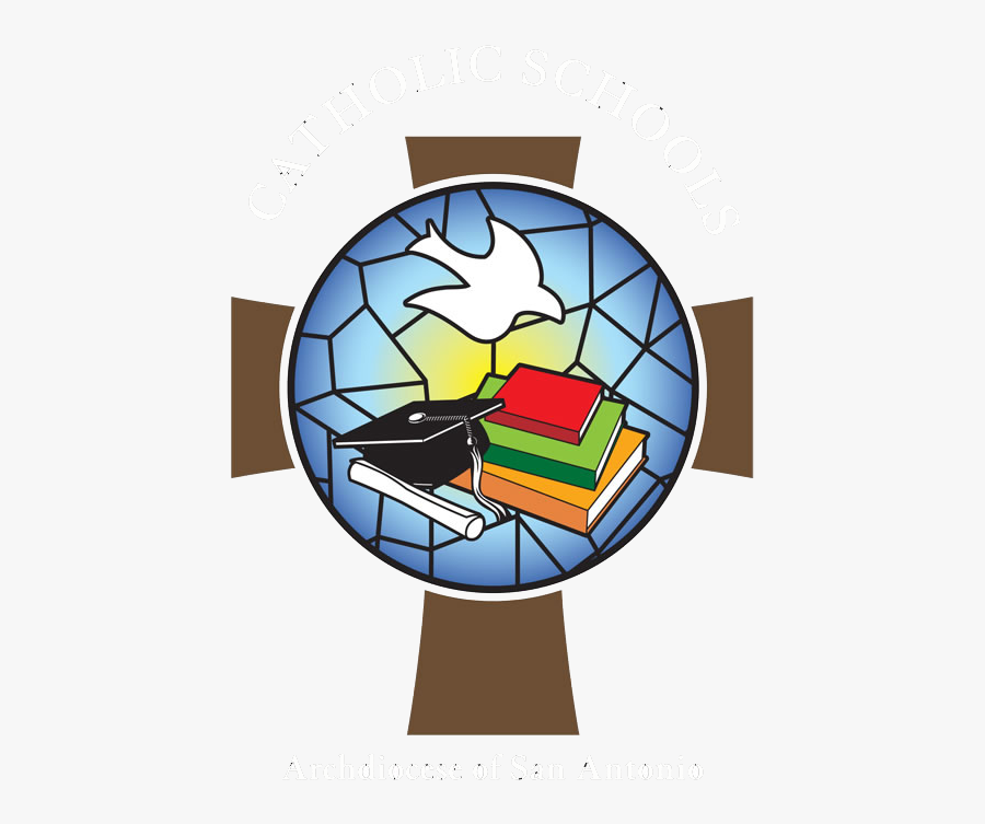 Graduation Clipart Catholic - Archdiocese Of San Antonio Catholic Schools, Transparent Clipart