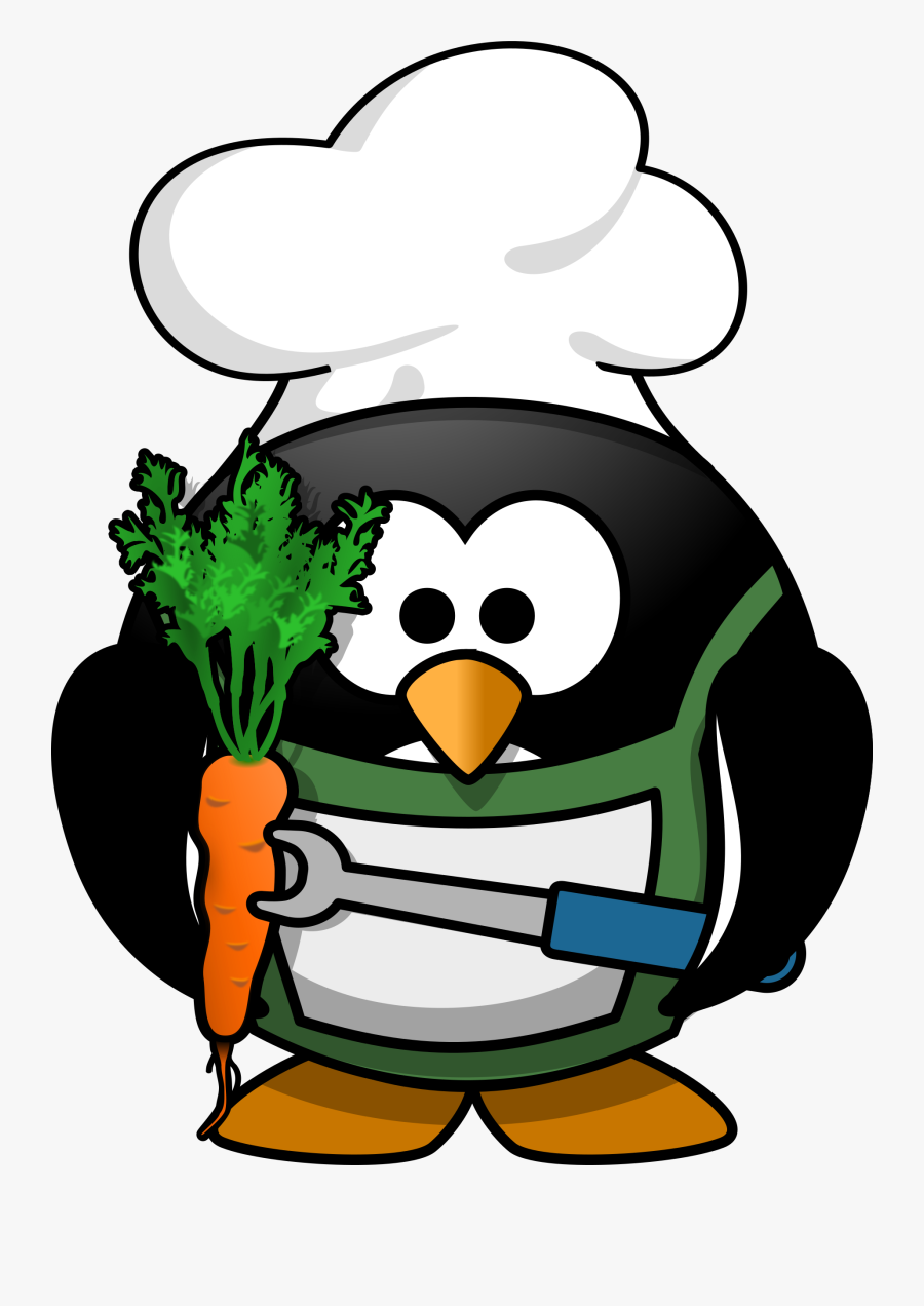 Veggie-penguin Clipart Images - Penguin Sausage, Transparent Clipart