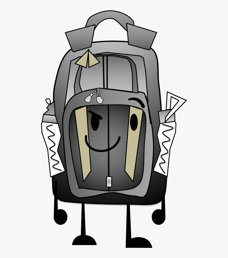 Backpack Clipart 2961418 License Personal Use Source - Cartoon Backpack Drawing Png, Transparent Clipart
