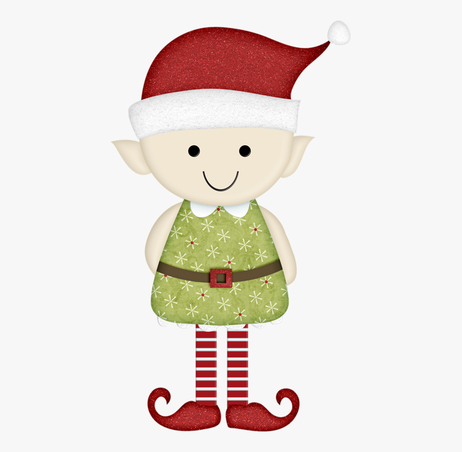 On Shelf Claus Elf Day Black Santa Clipart - Cartoon, Transparent Clipart