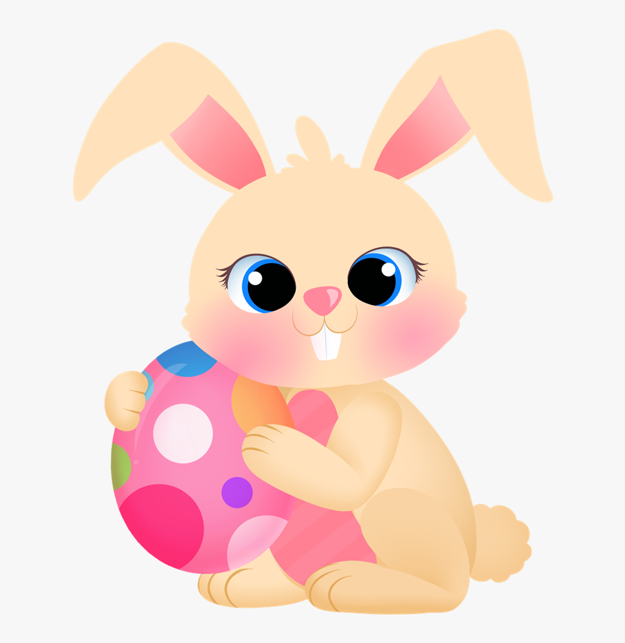 Free Easter Clipart - Cute Clipart Easter Bunny, Transparent Clipart