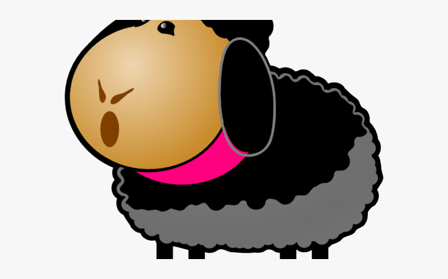 Cartoon Sheep Clipart - Brown Sheep Cartoon, Transparent Clipart