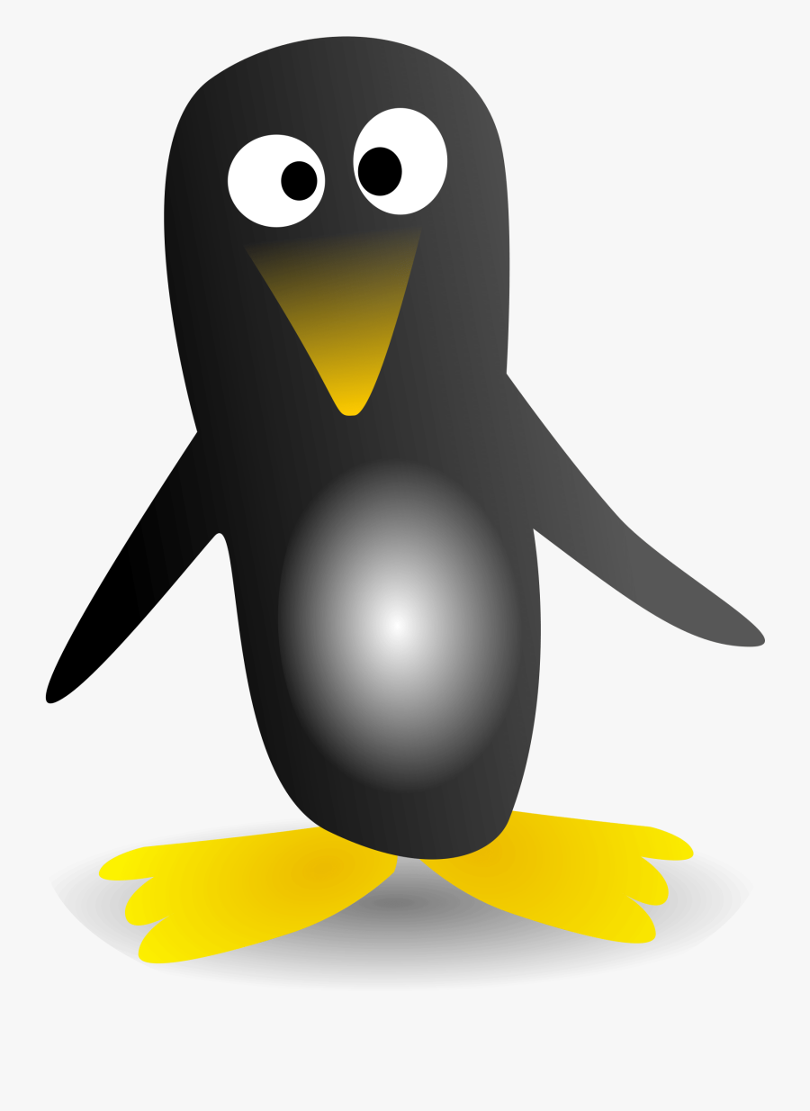 This Free Clipart Png Design Of Penguin Clipart - Transparent Penguin Cartoon Background, Transparent Clipart
