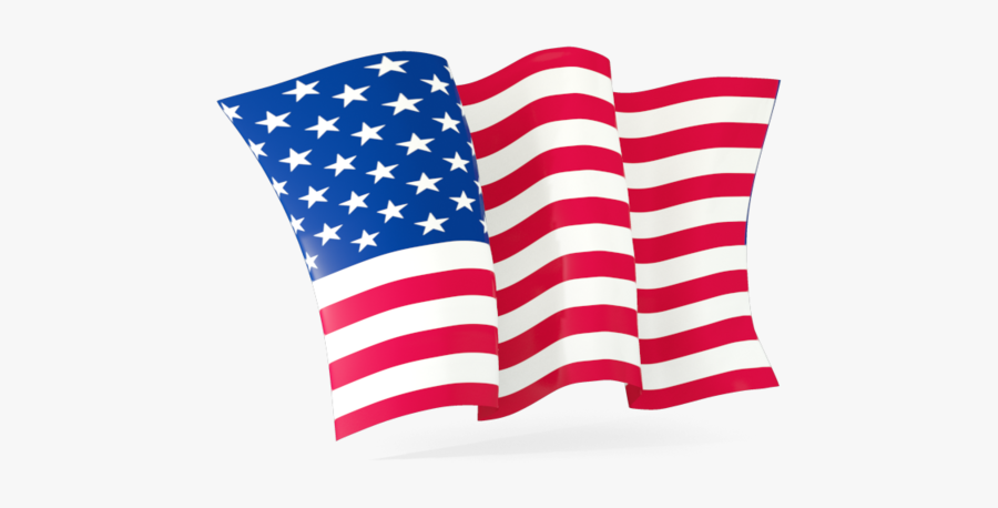 United States Flag Waving One Star Listed In American - American Flag Png No Background, Transparent Clipart