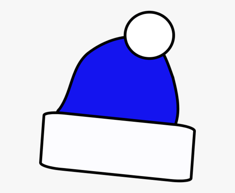 Transparent Blue Christmas Santa Clipart - Xmas Hat Clip Art, Transparent Clipart