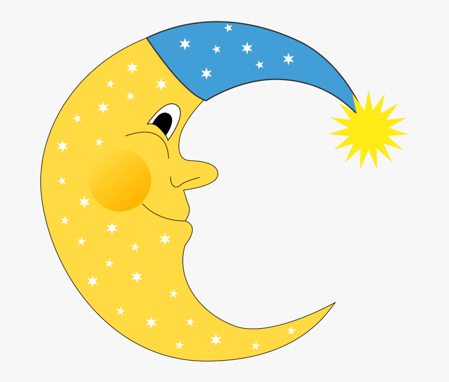 Superb Free Moon Clipart 14 For Classroom Clipart With - Transparent Background Moon Clipart, Transparent Clipart