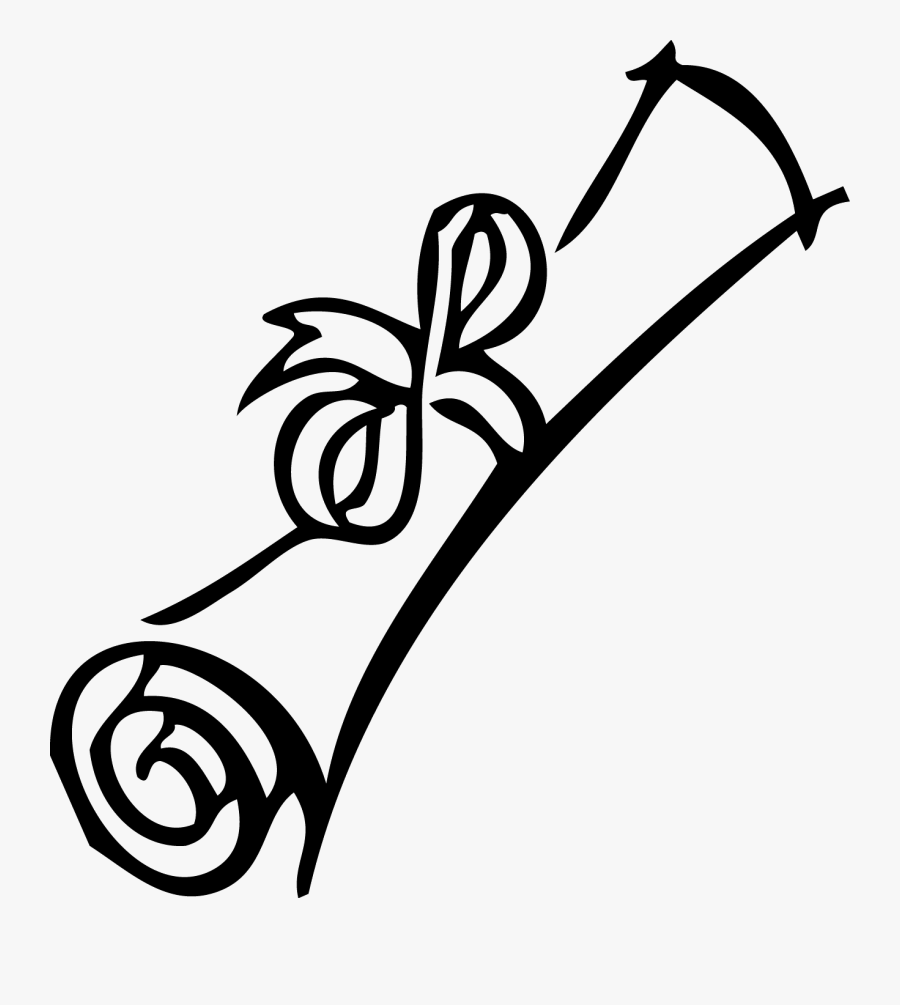 Pin Graduation Clipart Black And White - Black And White Transparent Graduation Clipart, Transparent Clipart