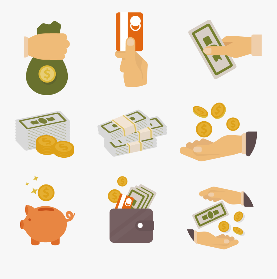 Money Clip Art, Transparent Clipart
