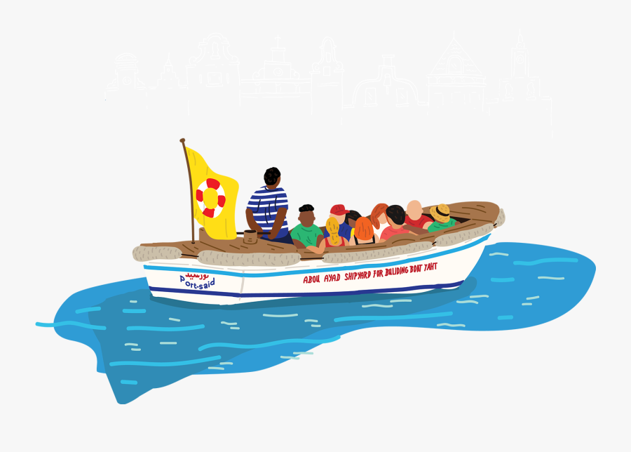 Boat Clipart , Png Download - Boat Trips Cartoon, Transparent Clipart