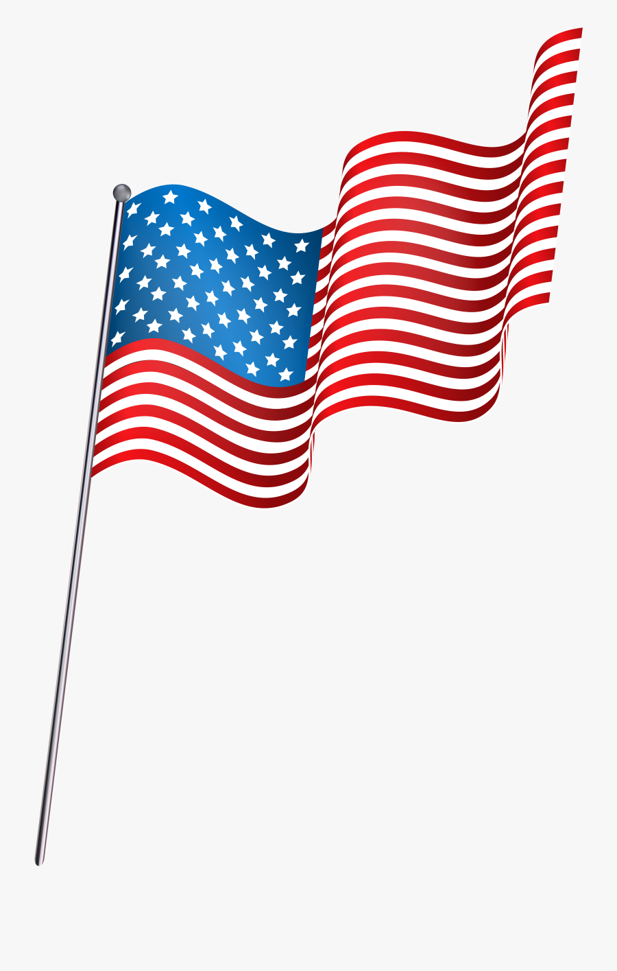 Transparent Israeli Flag Png - American Flag Png Clipart, Transparent Clipart