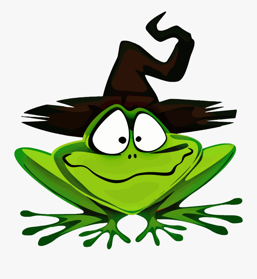 Clipart - Halloween Frog, Transparent Clipart