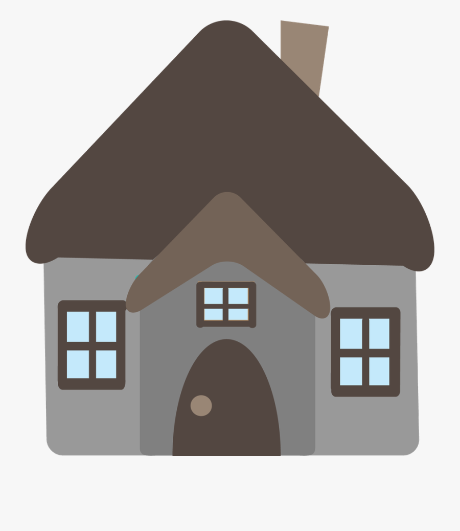 House Clipart Danielle - Red Riding Hood House Cartoon, Transparent Clipart