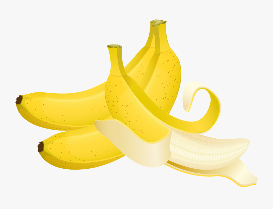 Clipart Banana Large - Saba Banana, Transparent Clipart
