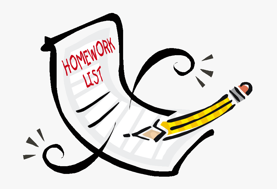 Homework Clipart, Transparent Clipart