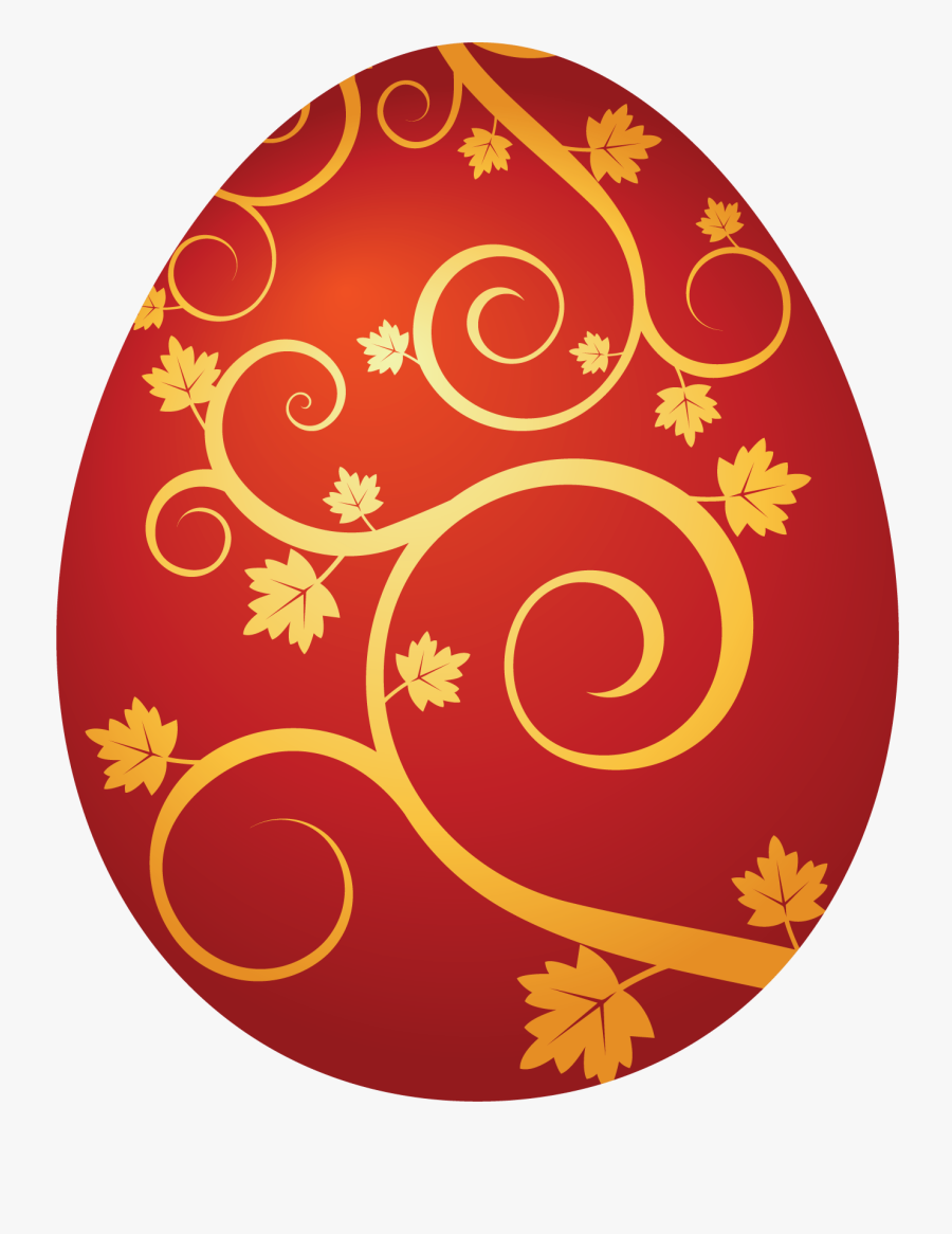 Transparent Easter Banner Png - Easter Eggs Clipart Orange, Transparent Clipart