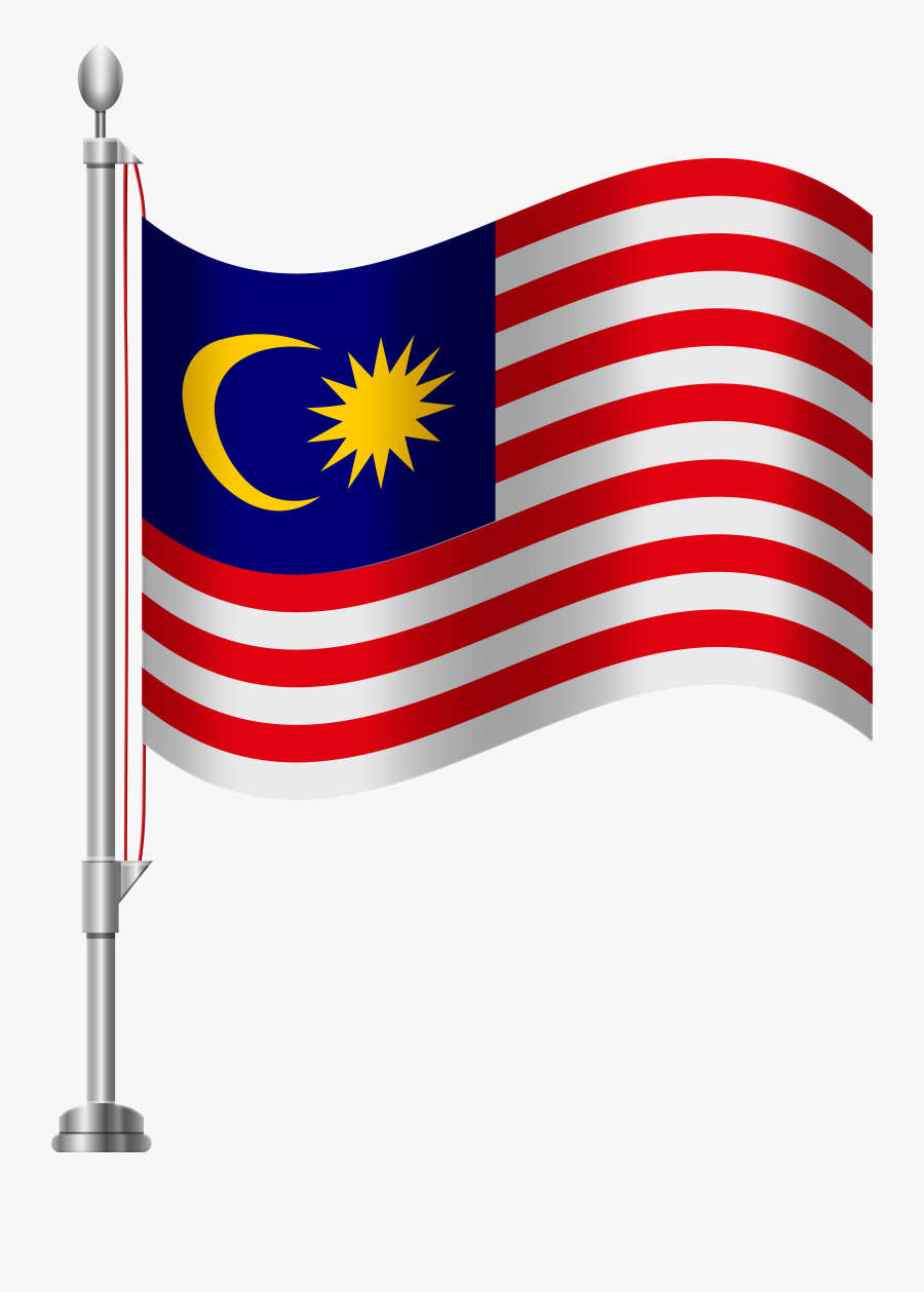 American Flag Baseball Clipart - Malaysia Flag Png, Transparent Clipart
