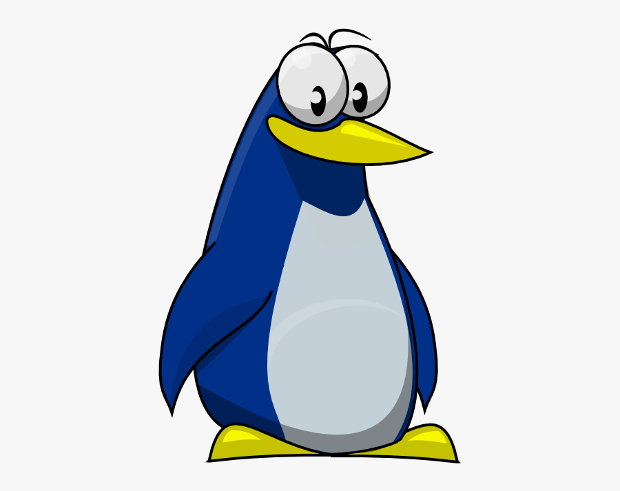 Free To Use Public Domain Penguin Clip Art - Clipart Blue Penguin, Transparent Clipart