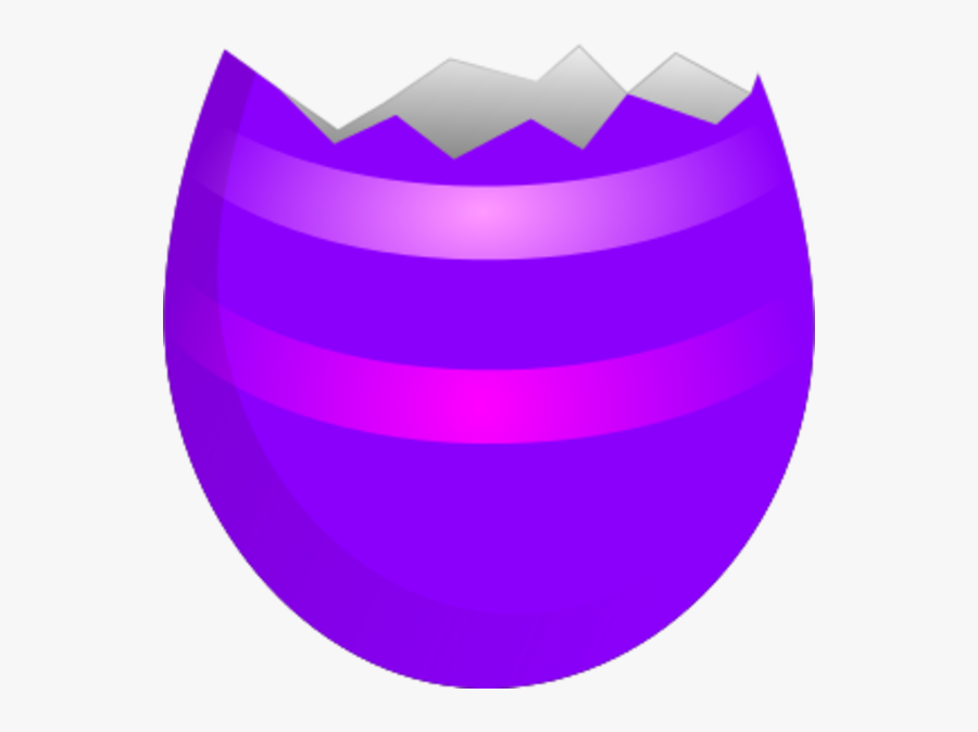 Cracked Easter Egg Png - Cracked Open Easter Egg, Transparent Clipart