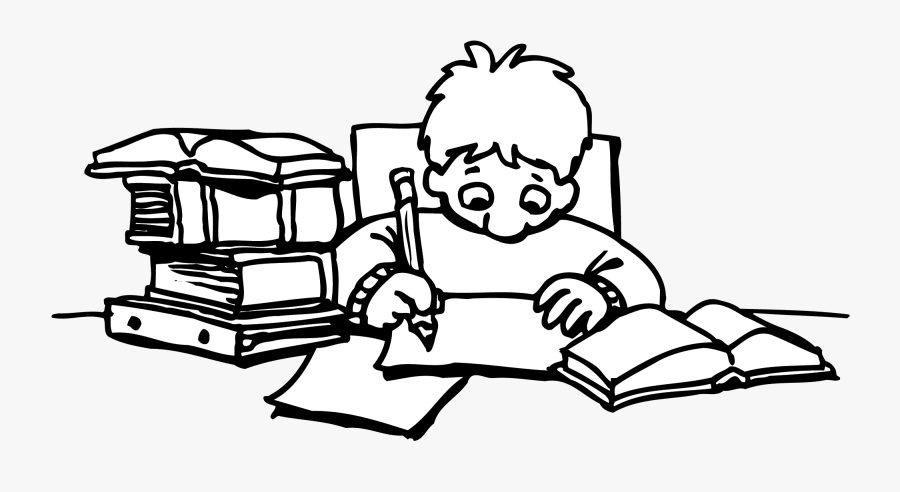 Homework Freeuse Stock Free Download On Melbournechapter - Study Black And White, Transparent Clipart
