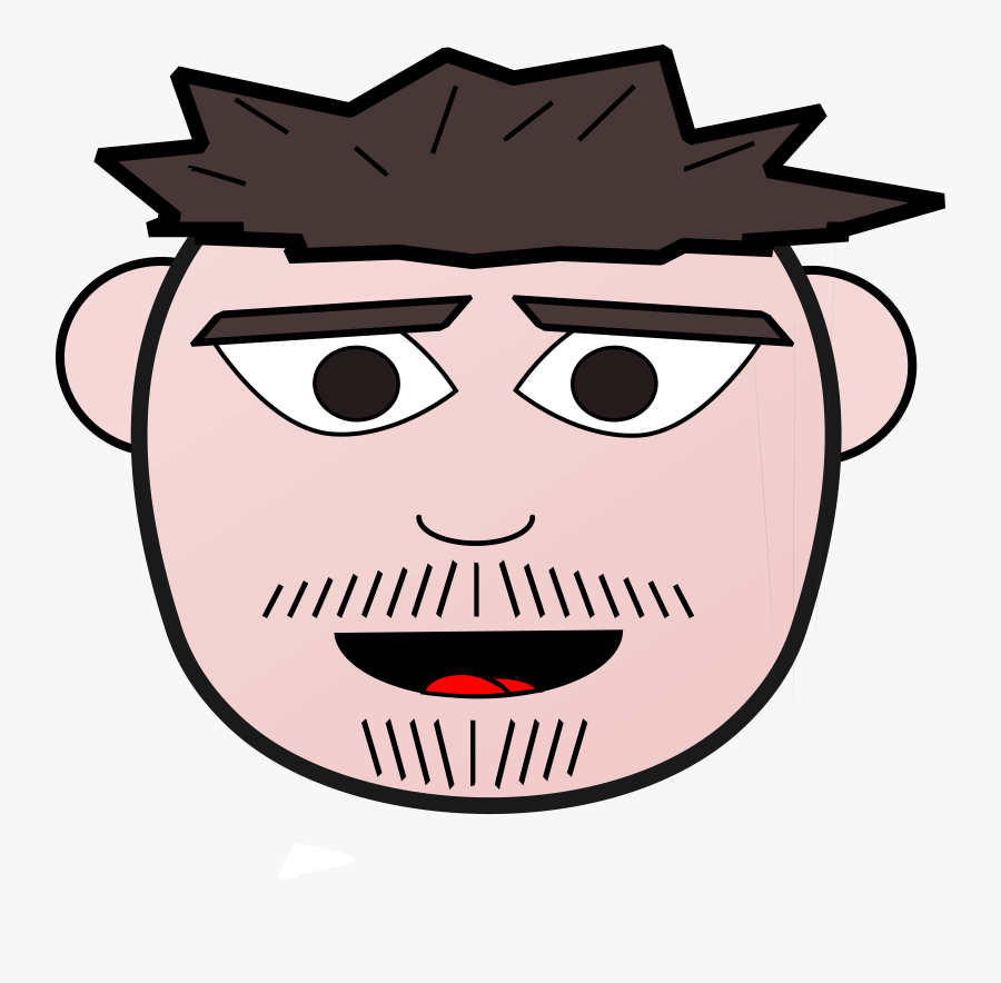 Clipart - หัว คน การ์ตูน Png, Transparent Clipart