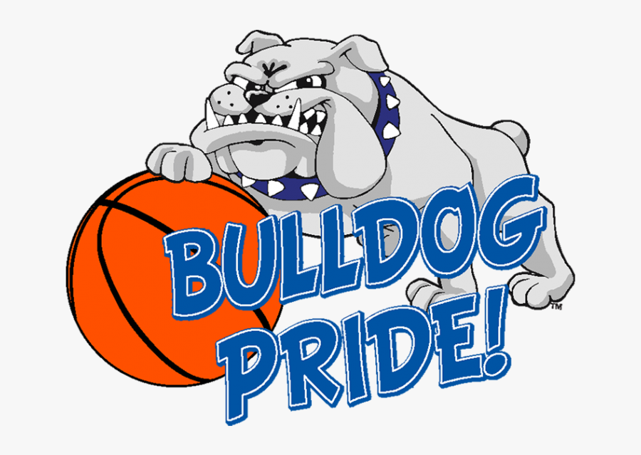 Basketball Clipart Graphics - Bulldogs Playing Basketball Clipart, Transparent Clipart