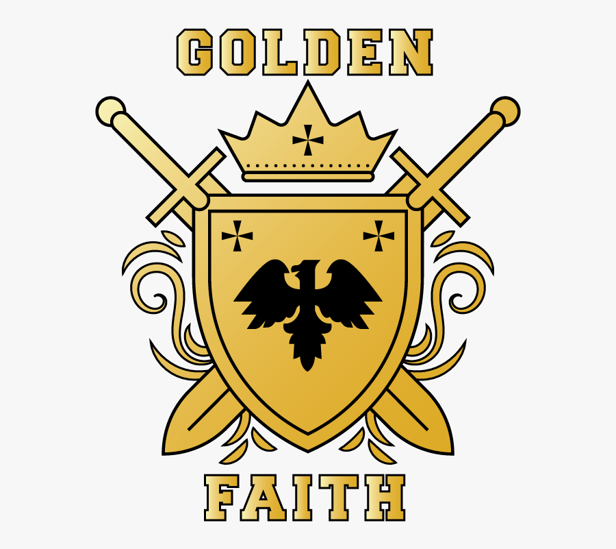 Golden Faith Full Timeout - Emblem, Transparent Clipart
