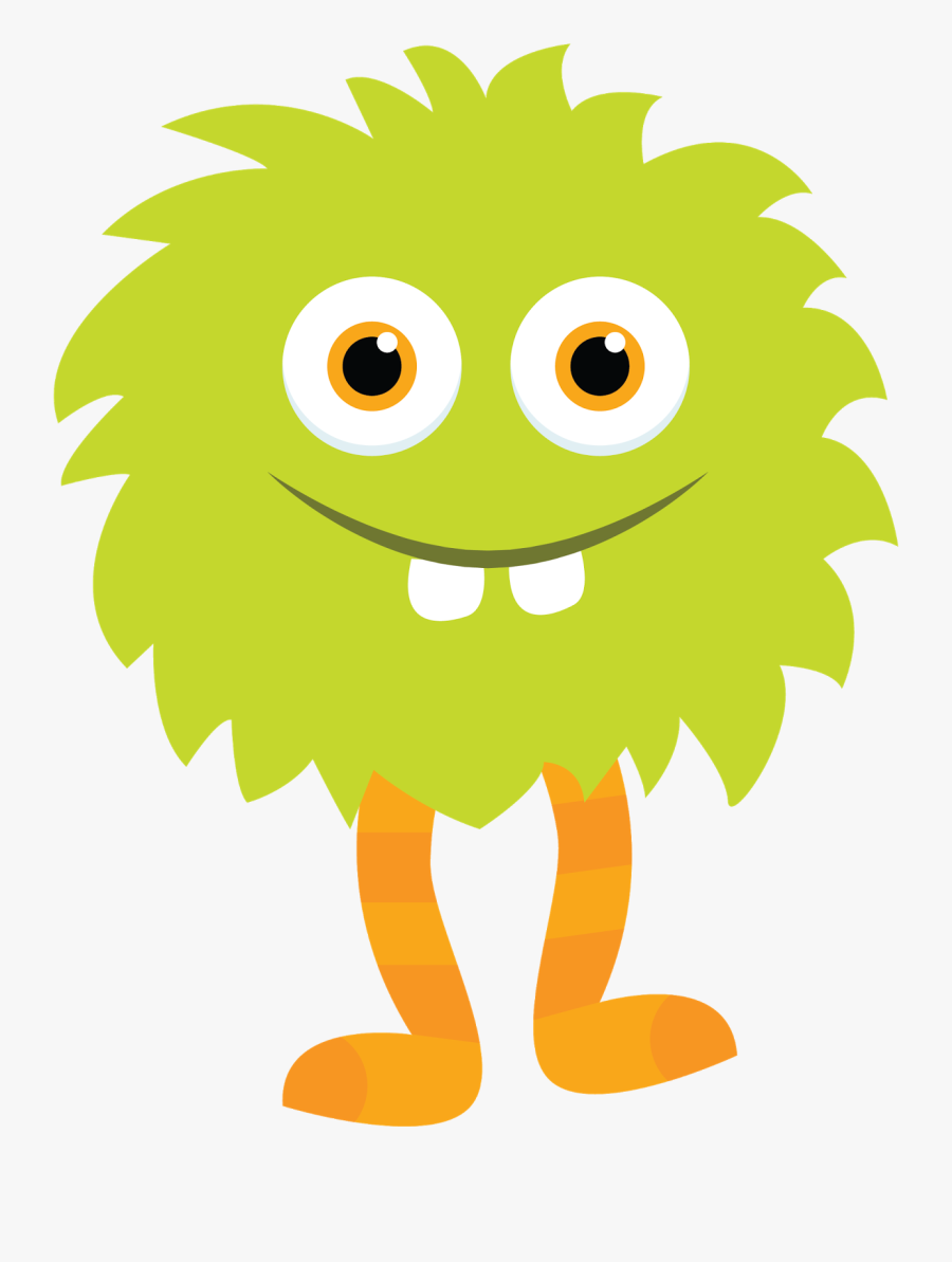 Monster Clipart With Spanish Class Logo - Cute Monster Clipart, Transparent Clipart
