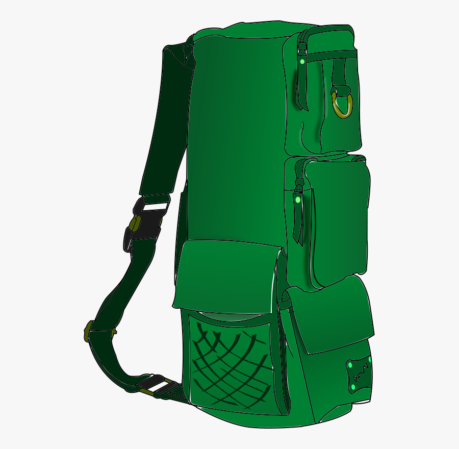 Backpack - Clip Art, Transparent Clipart