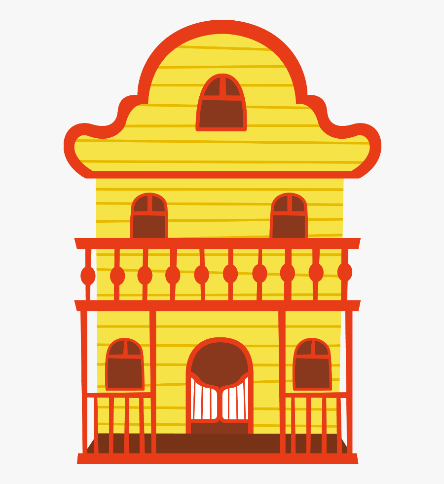 House Clipart Danielle - Cowboy, Transparent Clipart