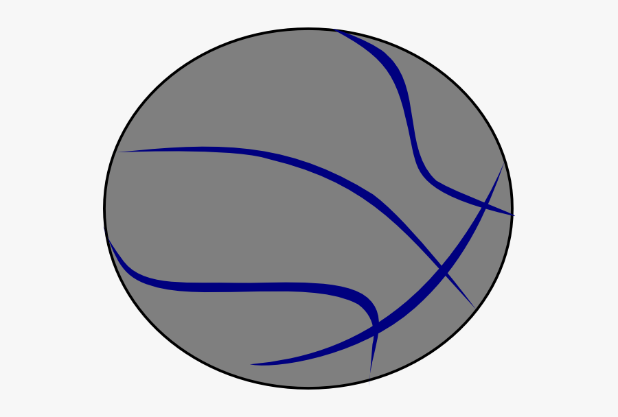 Grey Blue Basketball Svg Clip Arts - Pure Joy Basketball, Transparent Clipart