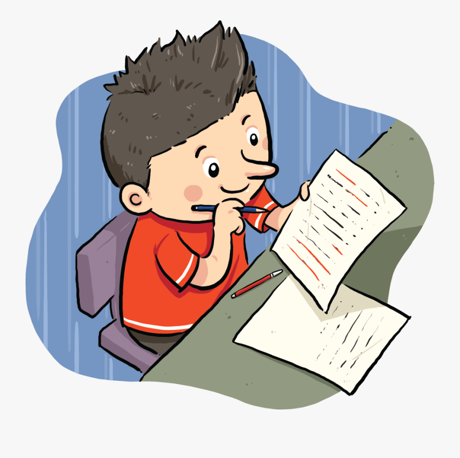 Doing Homework Clipart, Transparent Clipart