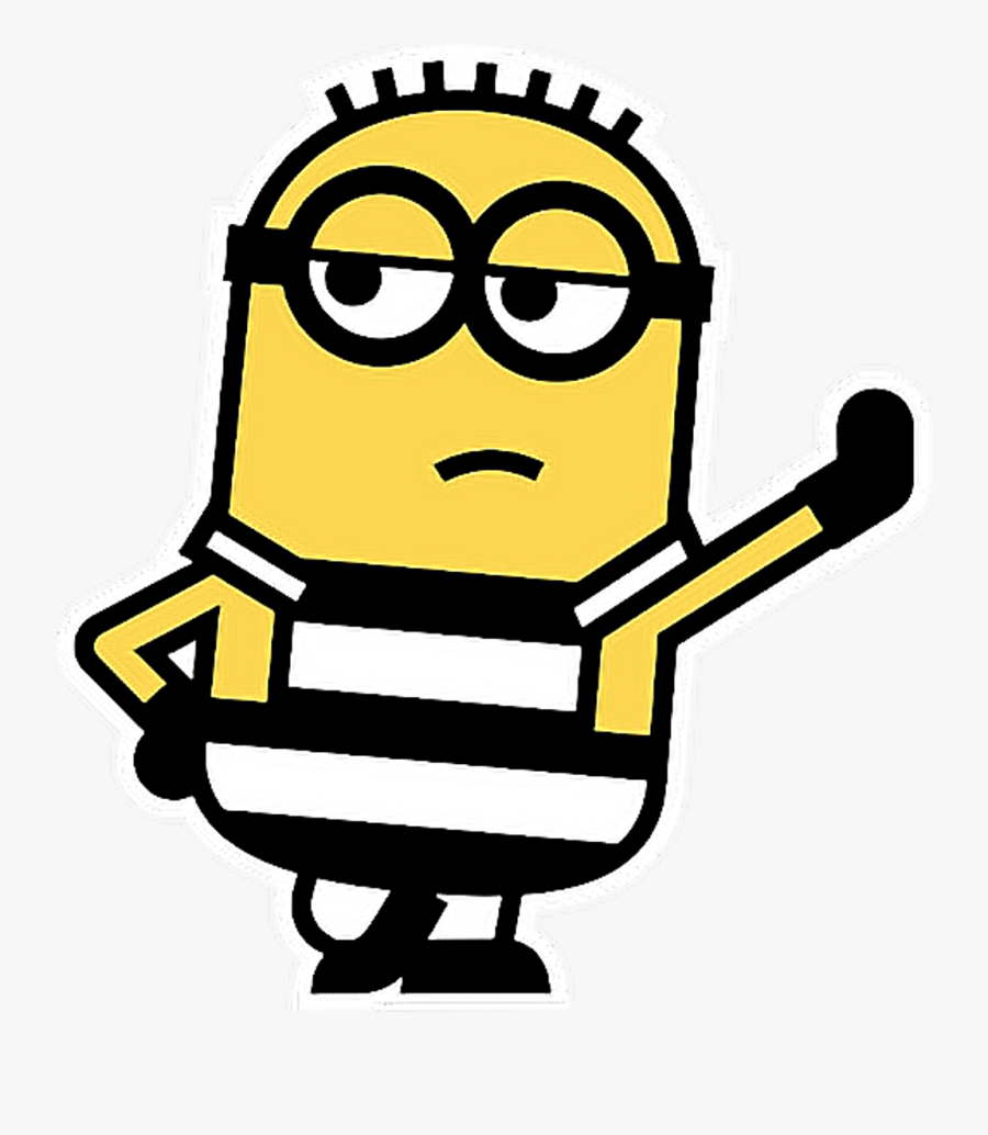 Minions Holding A Banana Clipart , Png Download - Dave Minion Bumper Sticker, Transparent Clipart
