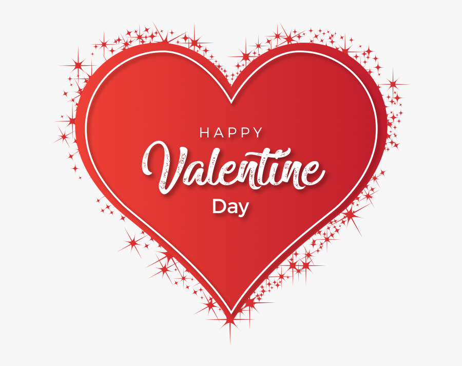 Beautiful Happy Valentines Day, Transparent Clipart