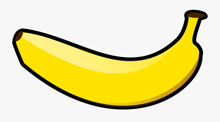 2 Clipart Banana - Clipart Of A Banana, Transparent Clipart