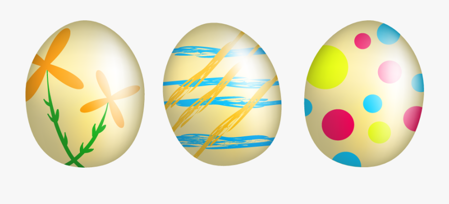 3 Easter Eggs Original Png Clipart Image - Huevos De Pascua Png, Transparent Clipart