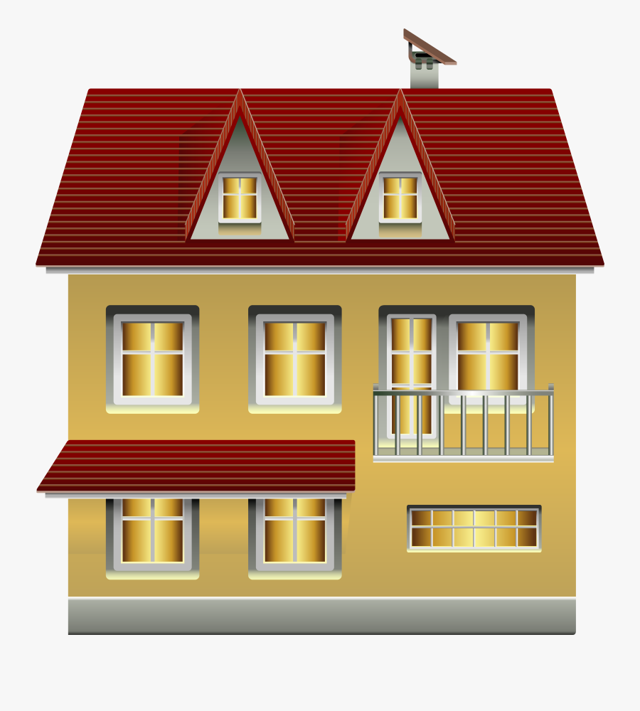 Clipart House Png Clip - Yellow House Clipart, Transparent Clipart