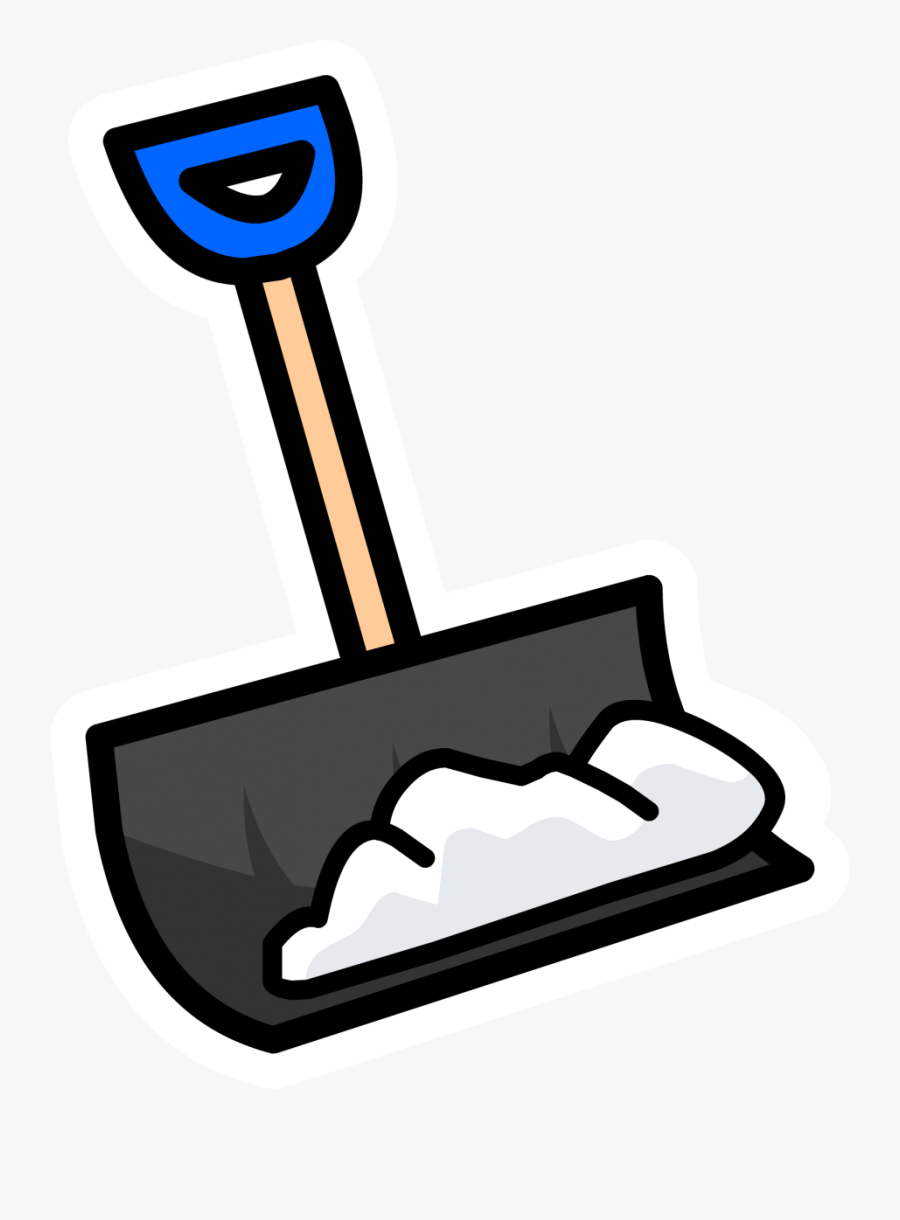 Clip Art Shoveling Snow Clipart - Clip Art Snow Shovel, Transparent Clipart