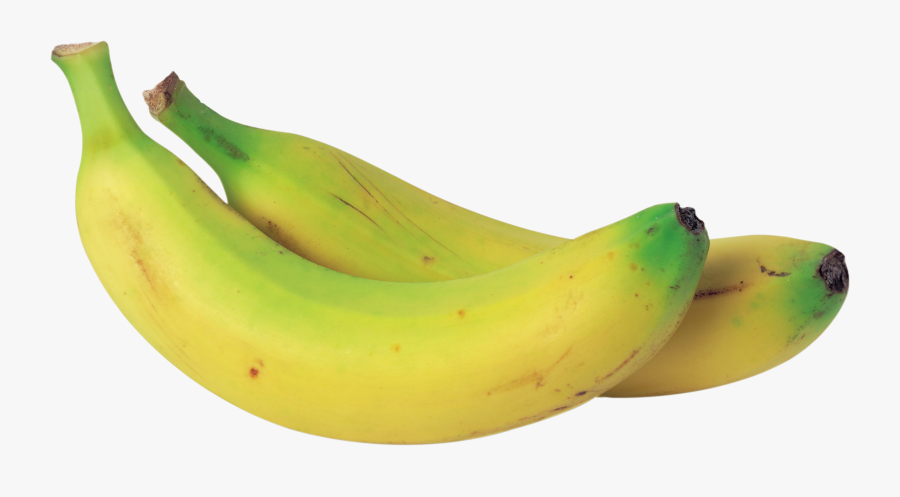 Light Green Banana Png Image - Yellow And Green Banana, Transparent Clipart