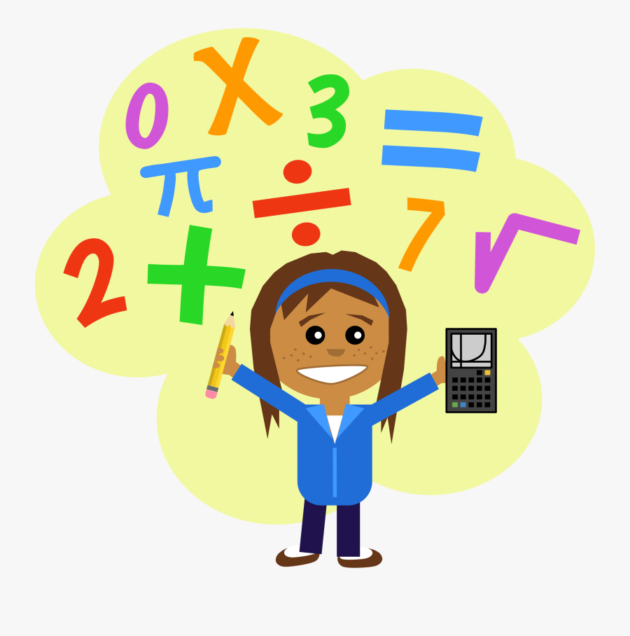 Math Student Clipart - Math Clipart, Transparent Clipart