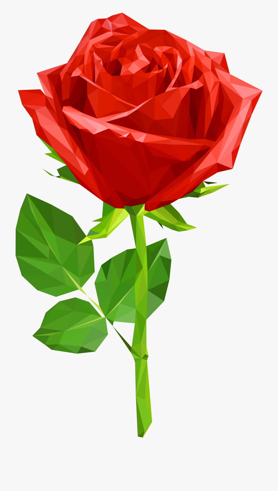 Red Rose Clipart At Getdrawings, Transparent Clipart