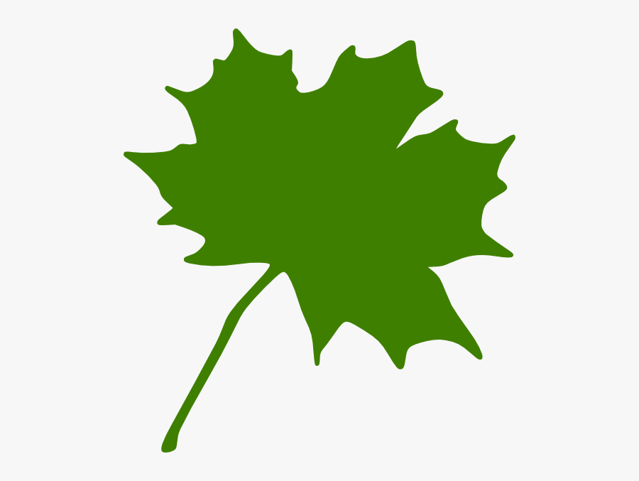 Hd Maple Leaf Clipart Green Maple Leaf Clipart Clipart - Black Leaf Clipart, Transparent Clipart