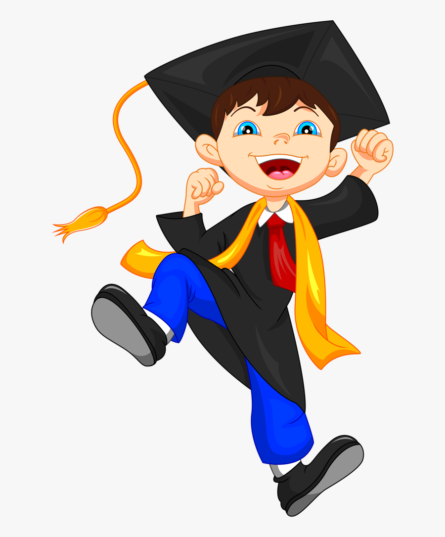 Download Svg Royalty Free Boy Graduate Clipart - Child Graduation Clipart , Free Transparent Clipart ...