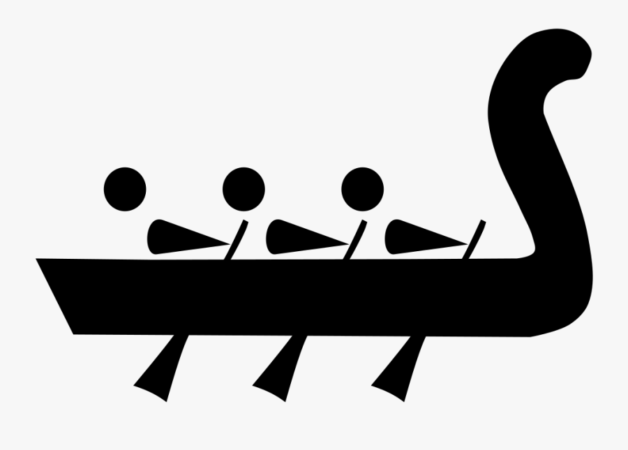 Dragon Boat Pictogram - Dragon Boats Clipart, Transparent Clipart
