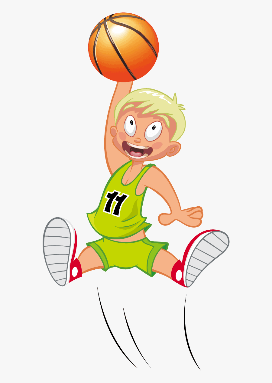 Clip Art Boys Basketball Clipart - Basketball Kid Holding A Ball Clip Art, Transparent Clipart