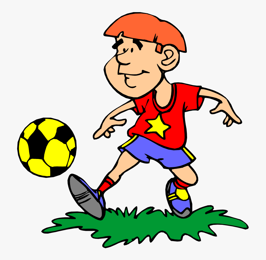 Soccer Player Clip Art - Clip Art Of Sport, Transparent Clipart