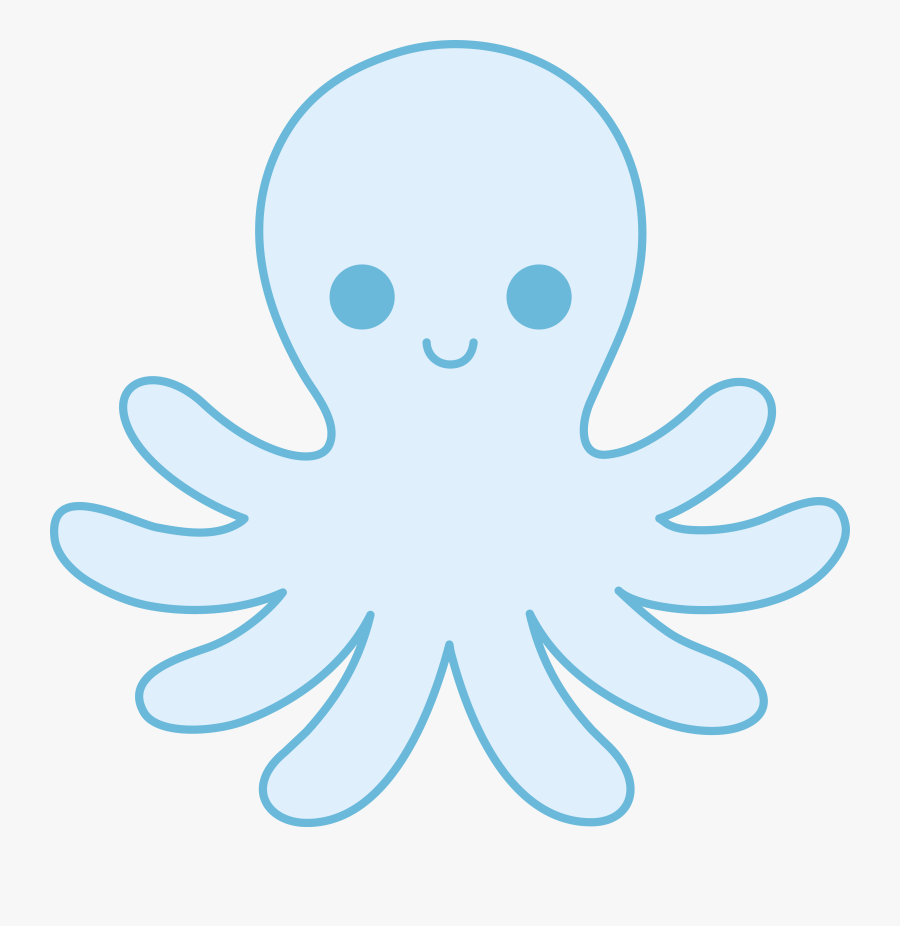 Octopus Clipart Simple, Transparent Clipart
