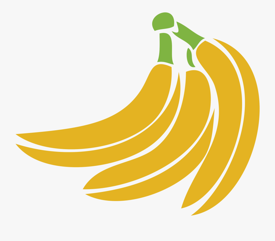 Clip Art Golden Transprent Png Free - Banana Logo Png, Transparent Clipart