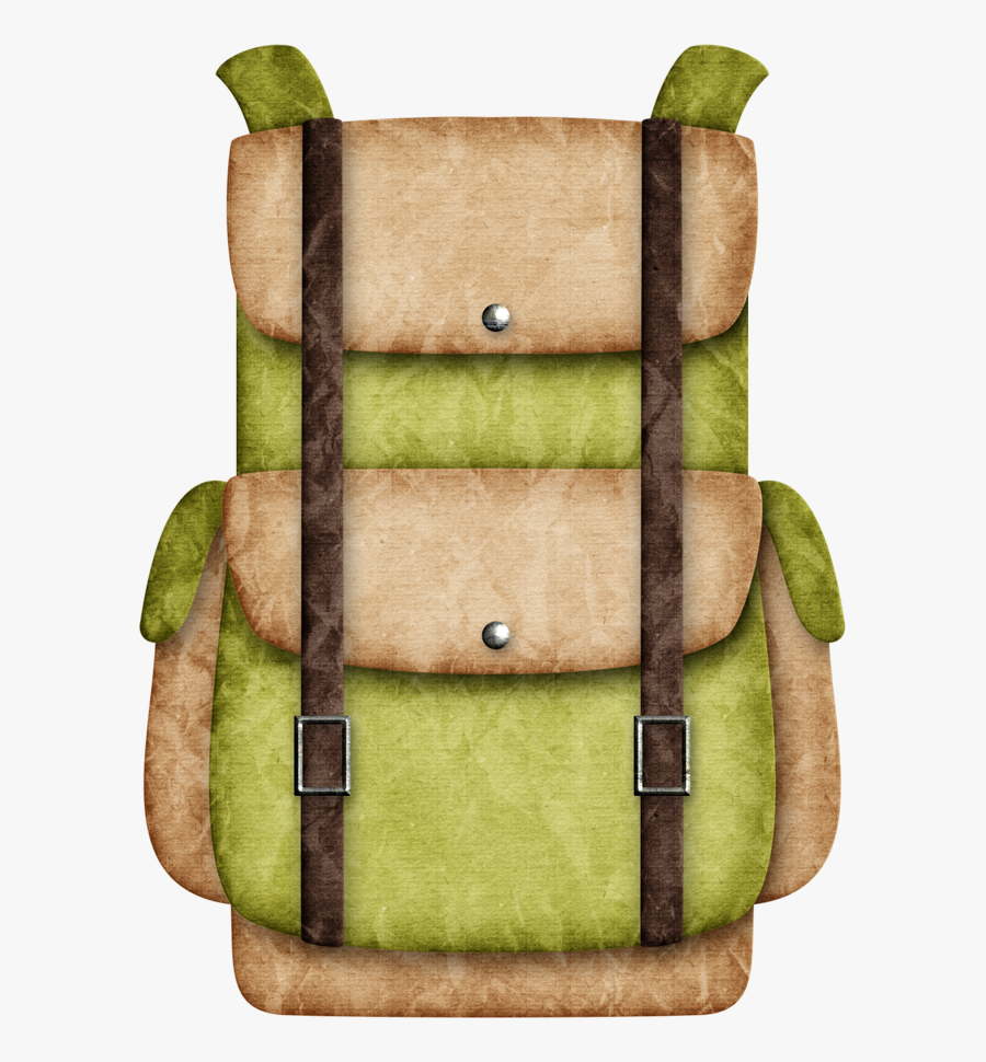 Backpack Clipart Camping - Backpack Camping Clipart, Transparent Clipart