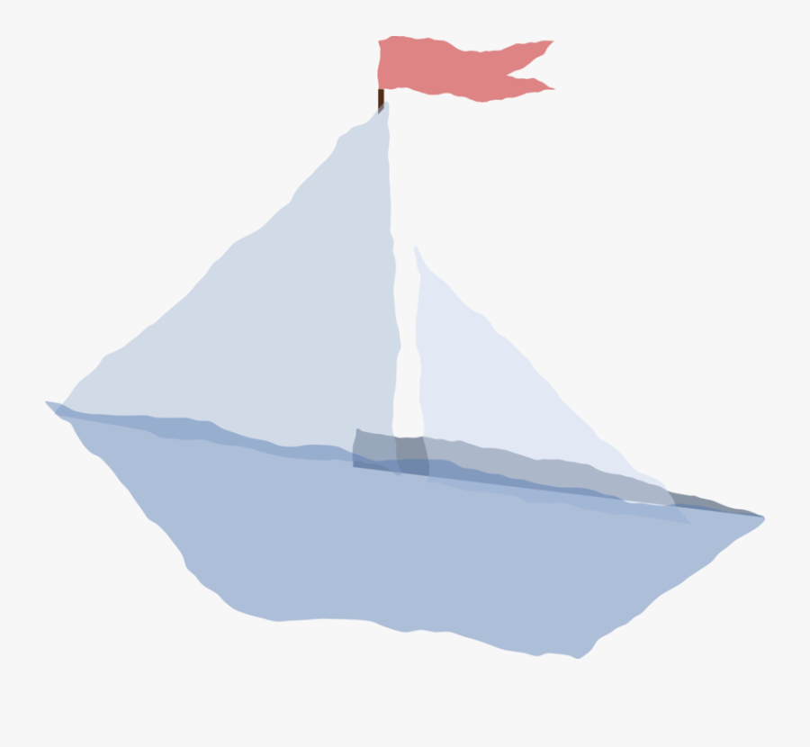 Clip Art Crumpled Medium Image Png - Paper Boats Clip Art, Transparent Clipart